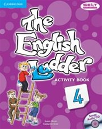 Books Frontpage The English Ladder Level 4 Activity Book with Songs Audio CD