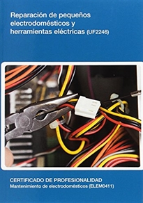 Books Frontpage Reparación de pequeños electrodomésticos y herramientas eléctricas (UF2246)