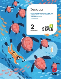 Books Frontpage Lengua. 2 Primaria. Más Savia. Andalucía