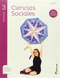 Books Frontpage Ciencias Sociales + Atlas 3 Primaria Cantabria