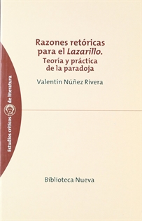 Books Frontpage Razones retóricas para el Lazarillo