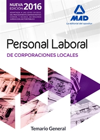 Books Frontpage Personal Laboral de Corporaciones Locales. Temario General