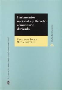 Books Frontpage Parlamentos nacionales y derecho comunitario derivado.