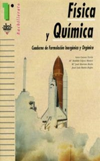 Books Frontpage Física y Química 1º Bachillerato. Cuaderno de formulación orgánica e inorgánica