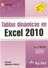 Books Frontpage Tablas dinámicas en Excel 2010