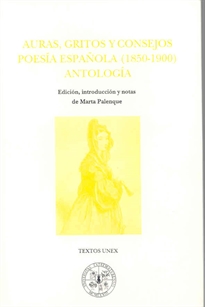 Books Frontpage Auras, gritos y consejos. Poesía española(1850-1900). Antología
