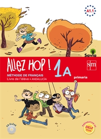 Books Frontpage Allez Hop! 1A: livre de l'élève. Primaria. Savia. Andalucía