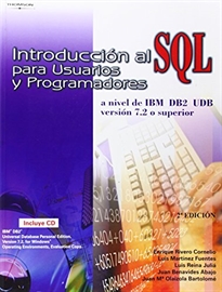 Books Frontpage Introducción al sql para usuarios y programadores