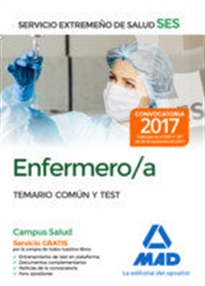 Books Frontpage Enfermero/a del Servicio Extremeño de Salud (SES). Temario Común y Test