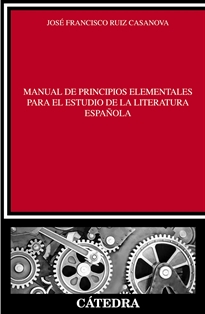 Books Frontpage Manual de principios elementales para el estudio de la literatura española