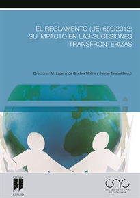 Books Frontpage El Reglamento (UE) 650/2012: su impacto en las sucesiones transfronterizas