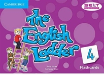 Books Frontpage The English Ladder Level 4 Flashcards (Pack of 88)