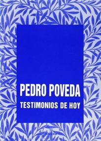 Books Frontpage Pedro Poveda: testimonios de hoy