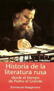 Books Frontpage Historia de la literatura rusa desde el tiempo de Pedro el Grande