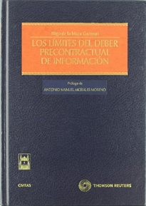 Books Frontpage Los límites del deber precontractual de información