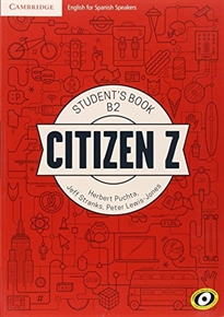 Books Frontpage Citizen Z B2 Student's Book with Augmented Reality