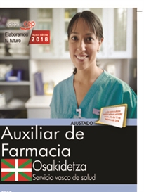 Books Frontpage Auxiliar de Farmacia. Servicio vasco de salud-Osakidetza. Simulacros de examen