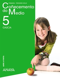 Books Frontpage Abre a Porta, coñecemento do medio, 5 Educación Primaria (Galicia)