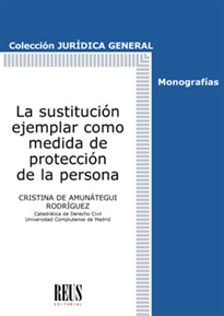 Books Frontpage La sustitución ejemplar como medida de protección de la persona