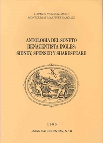 Books Frontpage Antología del soneto renacentista inglés. Sidney, Spencer y Shakespeare