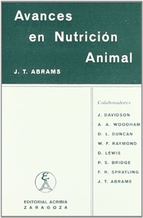 Books Frontpage Avances en nutrición animal