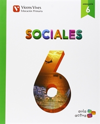 Books Frontpage Sociales 6 Andalucia (aula Activa)