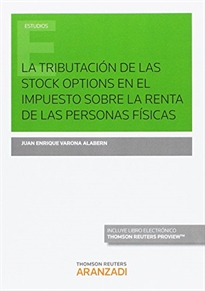 Books Frontpage La tributación de las stock options en el Impuesto sobre la Renta de las Personas Físicas (Papel + e-book)