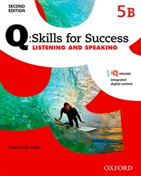 Books Frontpage Q Skills for Success (2nd Edition). Listening & Speaking 5. Split Student's Book Pack Part B