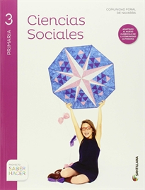 Books Frontpage Ciencias Sociales + Atlas 3 Primaria Navarra