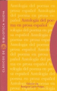 Books Frontpage Antología del poema en prosa español