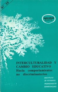 Books Frontpage Interculturalidad y cambio educativo