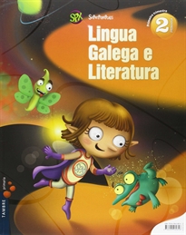 Books Frontpage Lingua Galega e Literatura 2º Primaria (Tres Trimestres)
