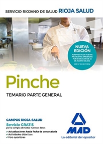 Books Frontpage Pinches del Servicio Riojano de Salud. Temario parte general