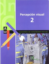 Books Frontpage Percepción visual, 2 Educación Primaria. Cuadernos de capacidades básicas