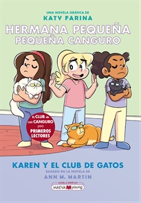 Books Frontpage Hermana pequeña, pequeña canguro 4: Karen y el club de los gatos