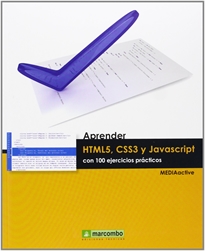 Books Frontpage Aprender HTML5, CSS3 y JAVASCRIPTcon 100 ejercicios