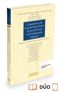 Books Frontpage Comentarios a las Leyes del Tercer Sector de Acción Social y del Voluntariado (Volumen I) (Papel + e-book)