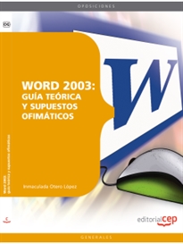 Books Frontpage Word 2003: Guía Teórica y Supuestos Ofimáticos