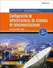 Books Frontpage Configuración de infraestructuras de sistemas de telecomunicaciones 2.ª edición