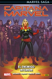 Books Frontpage Marvel Saga Capitana Marvel 3. El Enemigo Interior