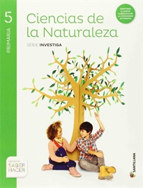 Books Frontpage Ciencias De La Naturaleza 5 Primaria Serie Investiga Saber Hacer