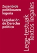 Front pageZuzenbide politikoaren legeria/Legislación de Derecho político