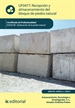 Front pageRecepción y almacenamiento del bloque de piedra natural. IEXD0108 - Elaboración de la piedra natural