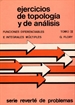 Front pageEjercicios de topología y de análisis. Funciones diferenciables e integrales múltiples