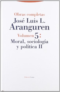 Books Frontpage Moral, sociología y política II