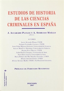 Books Frontpage Estudios de historia de las ciencias criminales en España