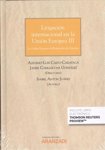 Books Frontpage Litigación internacional en la Unión Europea III (Papel + e-book)