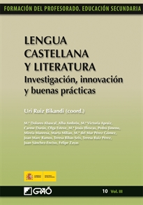 Books Frontpage Lengua Castellana y Literatura.