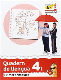 Books Frontpage Quadern de llengua 4t. Primer trimestre. Projecte Far