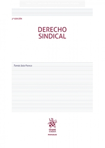 Books Frontpage Derecho Sindical 3ª Edición 2020